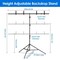 6.5×8.5FT T-Shape Backdrop Stand – Adjustable Photography Background Stand with Clamps & Carry Bag